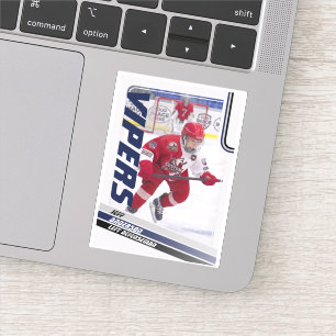 Blue Ice Hockey Trading Card