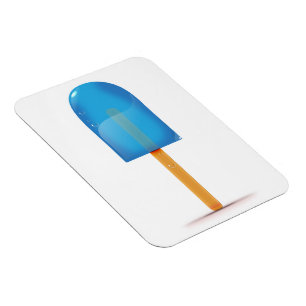 Blue Ice Lolly Magnet