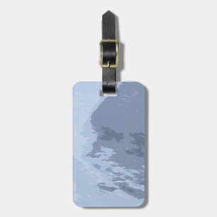 Blue Ice Luggage Tag
