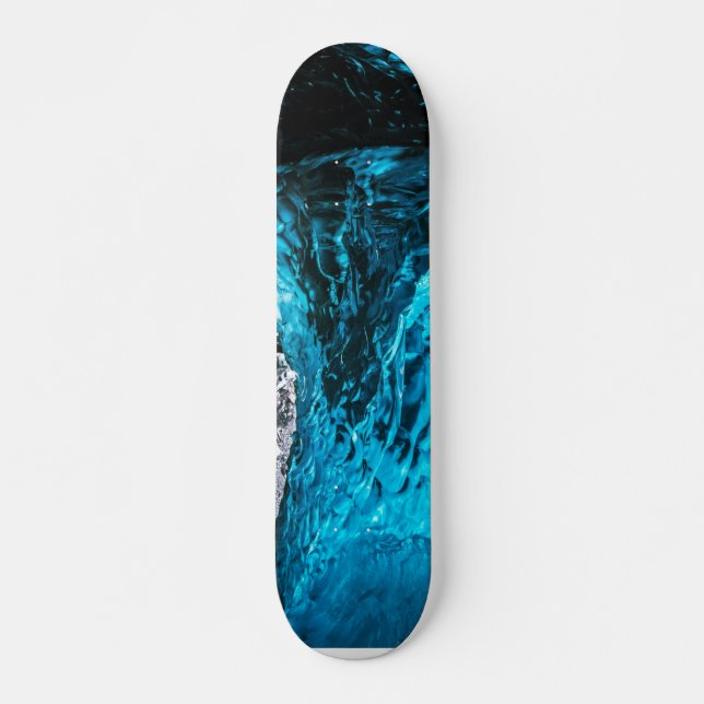 Blue Ice Skateboard (Front)