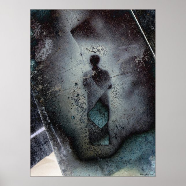 Blue Icon Poster (Front)