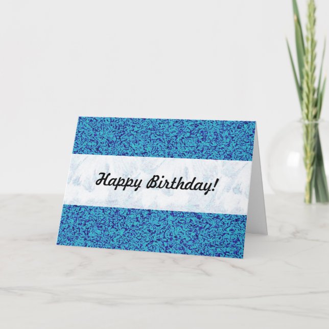 Blue Impressionism Card (Front)