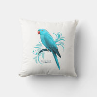 Blue Indian Ringneck Parrot