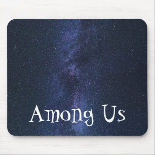 Blue Infinite Galaxy Mouse Mat