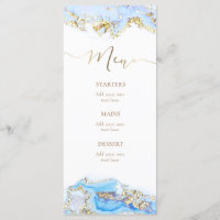 blue ink fluid marble  Menu