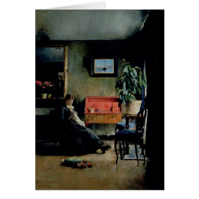 Blue Interior, 1883 (Front)