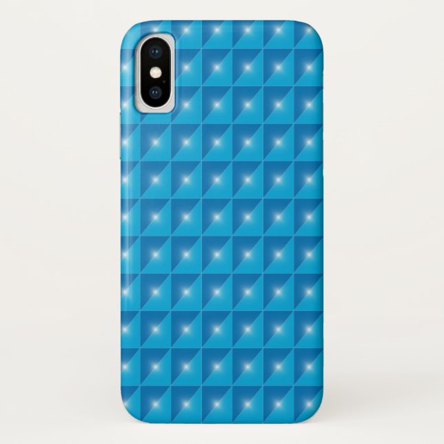 Blue iPhone / iPad case (Back)