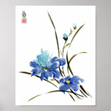 Blue Iris Harmony