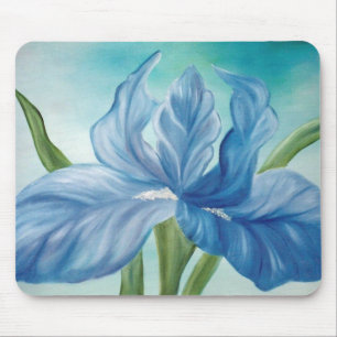 Blue Iris Mousepad