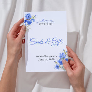 Blue Iris Something Blue Cards Gifts Bridal Shower