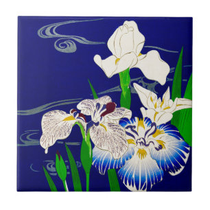 Blue Iris Tile