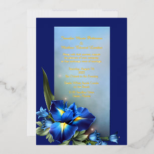 Blue Iris Wedding