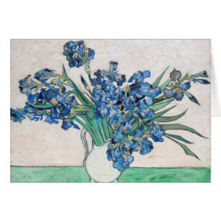 Blue Irises by Vincent Van Gogh Fine Art
