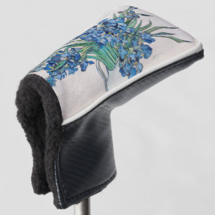 Blue Irises by Vincent Van Gogh Fine Art Golf Head Cover