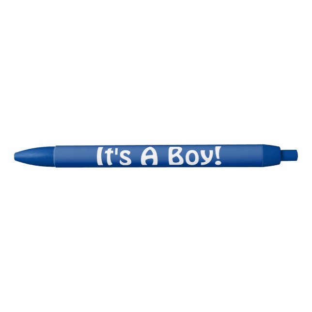 Blue It's A Boy Hand Out Pens (Front)