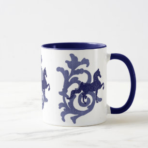 Blue J. Mug