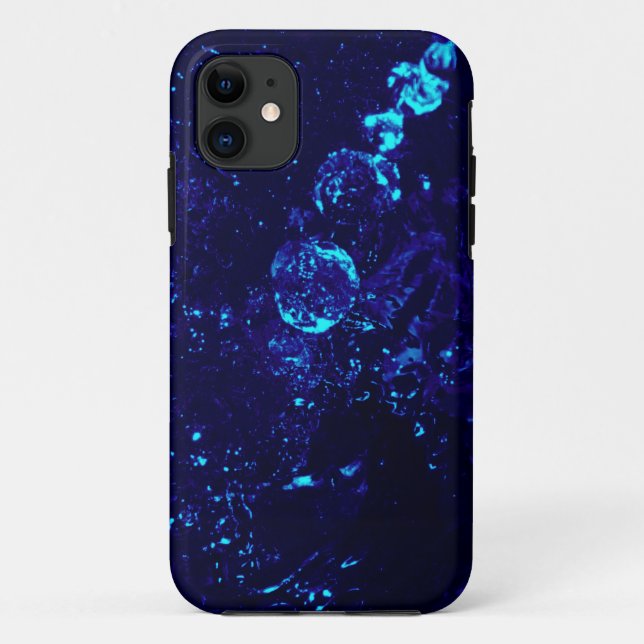 Blue Jacuzzi Bubbles iPhone 5s Case (Back)