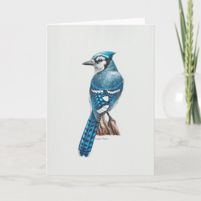 Blue Jay Art Card (Front)
