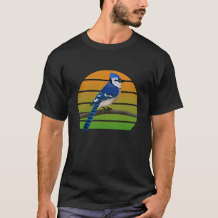 Blue Jay Bird Birder Bird Birdwatcher Animal Biolo T-Shirt