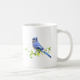 Blue Jay Bird Coffee Mug