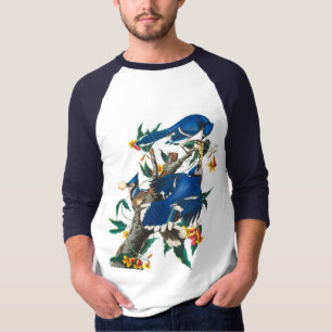 Blue Jay by John James Audubon T-Shirt