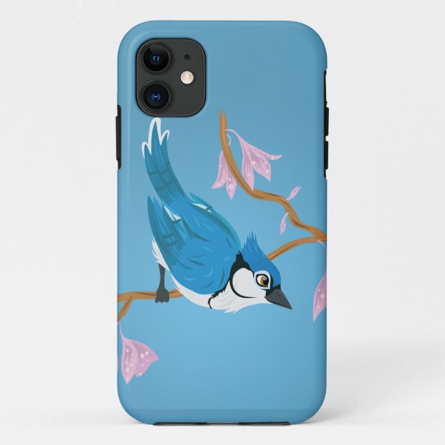 Blue Jay Case-Mate iPhone Case (Back)