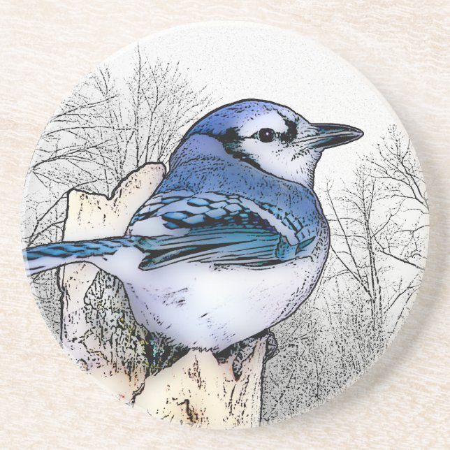 Blue Jay Coasters (Front)