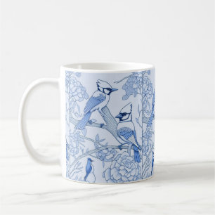 Blue jay coffee mug