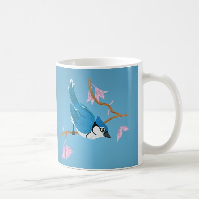 Blue Jay Coffee Mug (Right)
