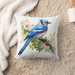 Blue Jay Cushion
