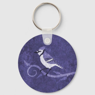 Blue Jay Keychain