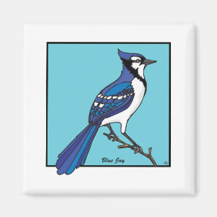BLUE JAY MAGNET