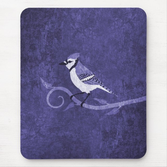 Blue Jay Mousepad (Front)
