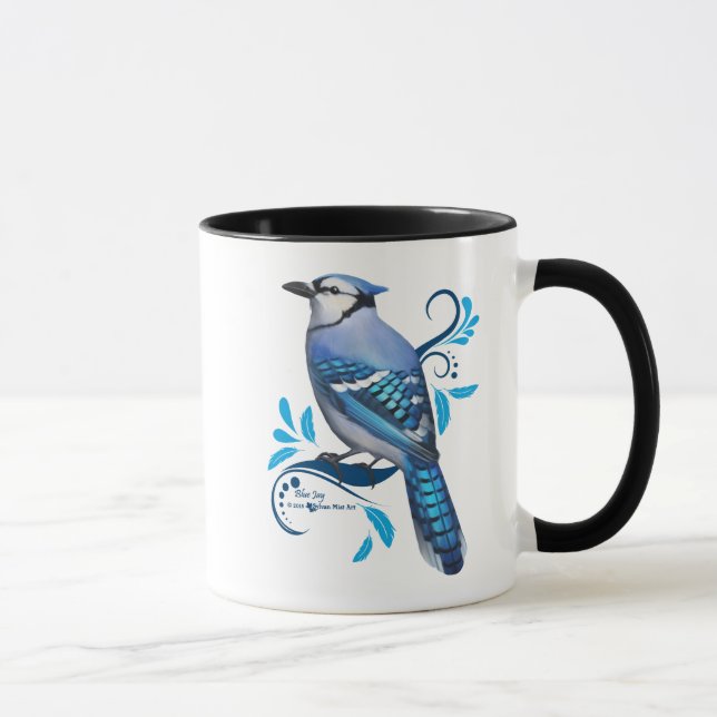 Blue Jay Mug (Right)
