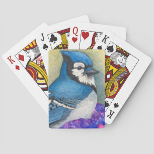 Blue Jay Playing Cards Bird Watcher Gift Bird Game