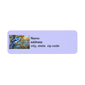 Blue Jay Return Address Labels