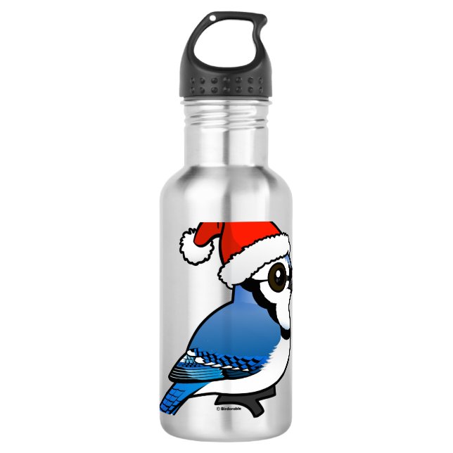 Blue Jay Santa 710 Ml Water Bottle (Front)