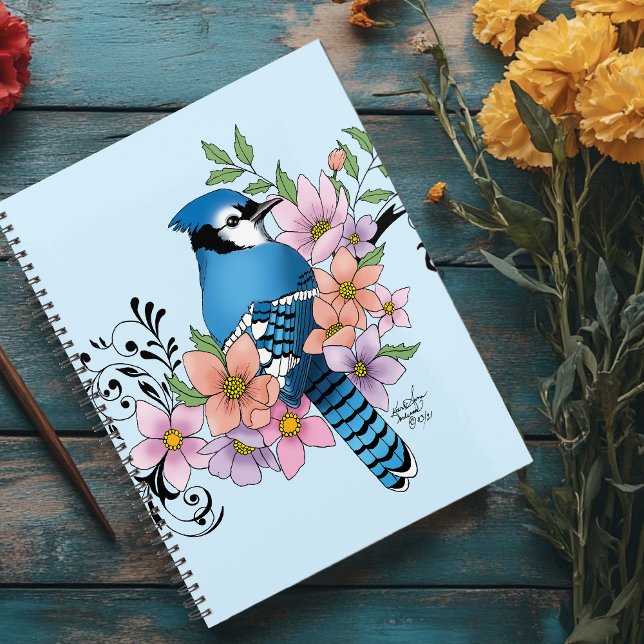 Blue Jay Spring Flowers Planner (Creator Uploaded)