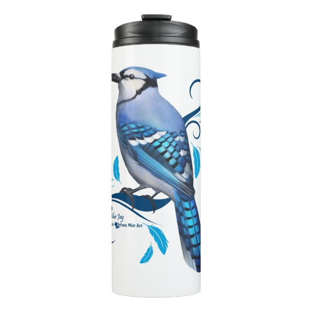 Blue Jay Thermal Tumbler (Front)