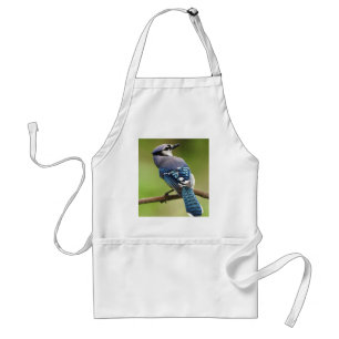 Blue Jay thinking of you friend family mum dad Standard Apron