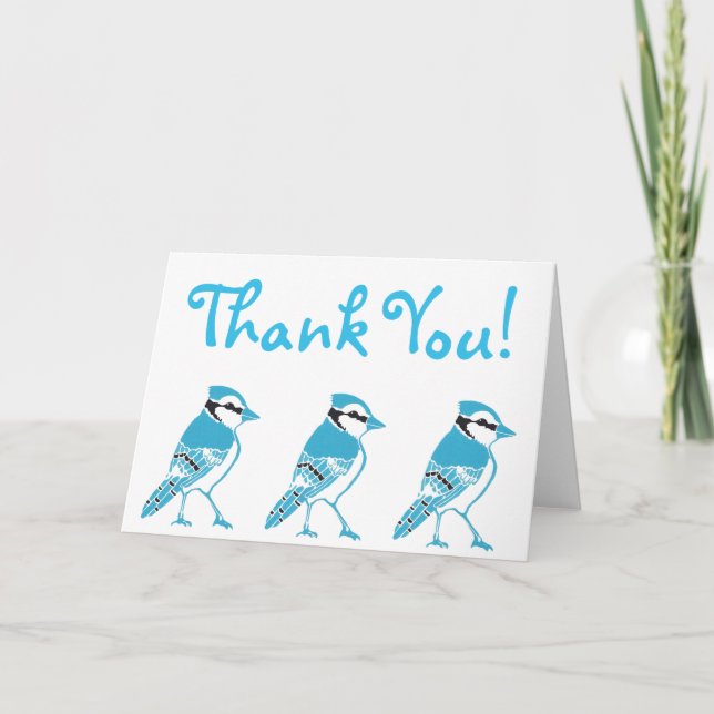 Blue Jays Thank You Card (Front)
