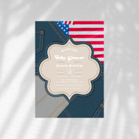 Blue Jean Baby Americana Baby Shower