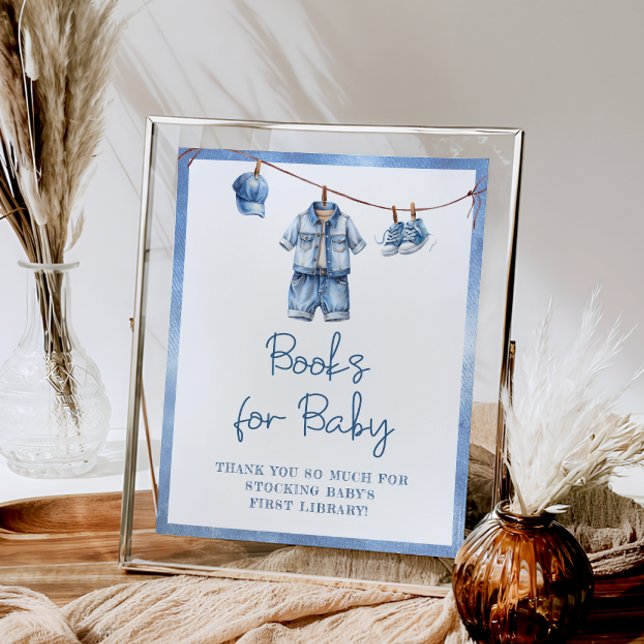 Blue Jean Baby Books for Baby Poster (Creator Uploaded)
