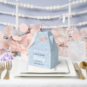 Blue Jean Baby Boy Baby Shower Favour Box