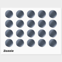 Blue Jean Calligraphy Monogram Wax Seal Stickers