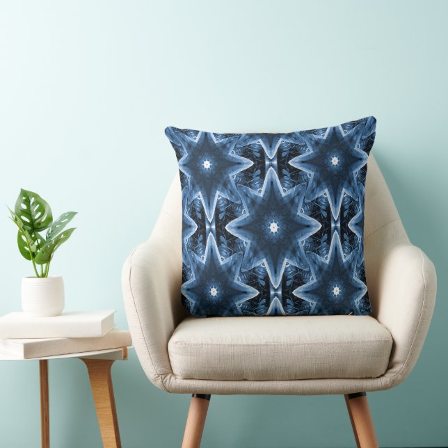 Blue Jean Lilies.... Cushion (Chair)