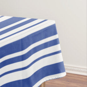Blue Jean Stripes Tablecloth