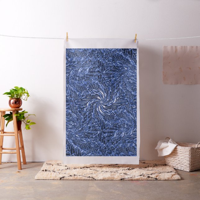 Blue Jean swirl..... Fabric (In Situ)