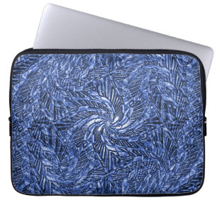 Blue Jean swirl..... Laptop Sleeve