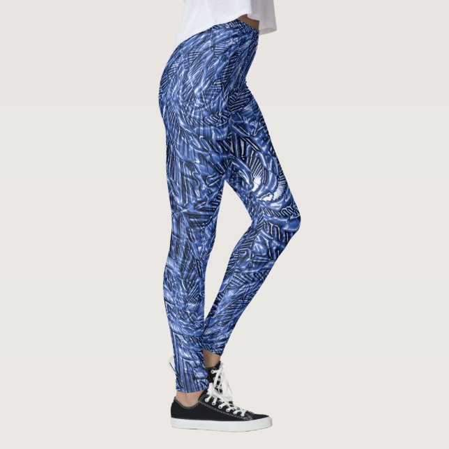 Blue Jean swirl..... Leggings (Right)